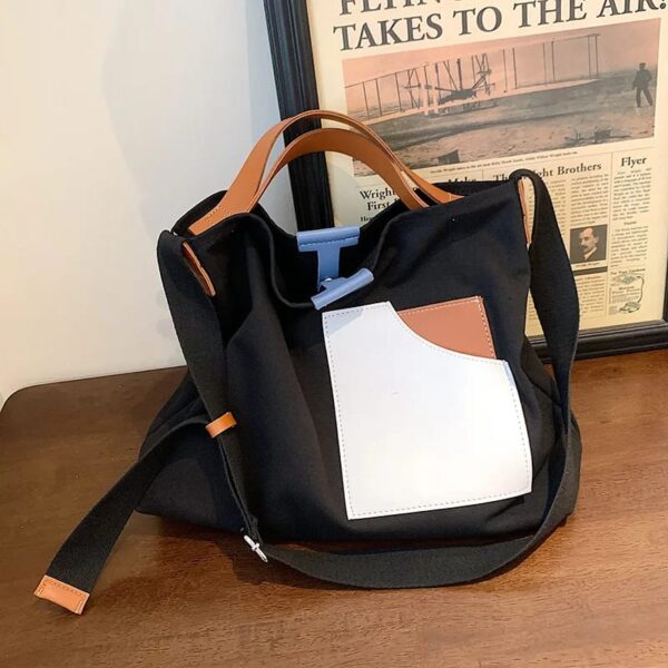 WB091-Casual Canvas Bag - Image 9