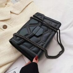 WB080-Leather Chain Shoulder Bags