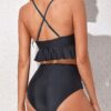 WBW306 Two Piece Swimsuits High Waist Bikini Set