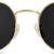 Gold Frame / Black Lens