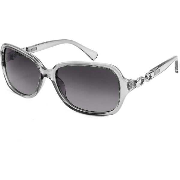 WSG610  Vintage Square Polarized Sunglasses - Image 2