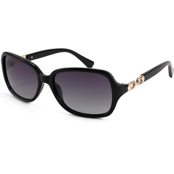 WSG610  Vintage Square Polarized Sunglasses - Image 6