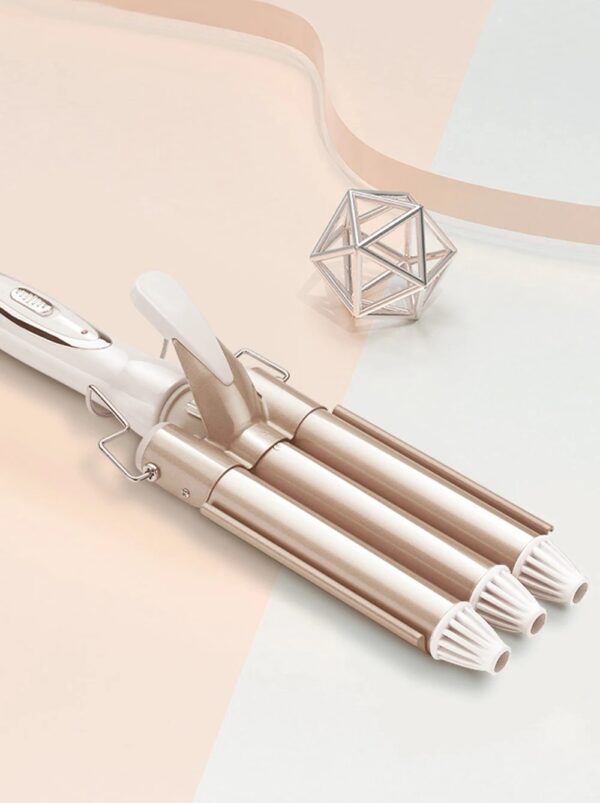 Professional Hair Curling - Triple Barrel Iron Ceramic - Image 2