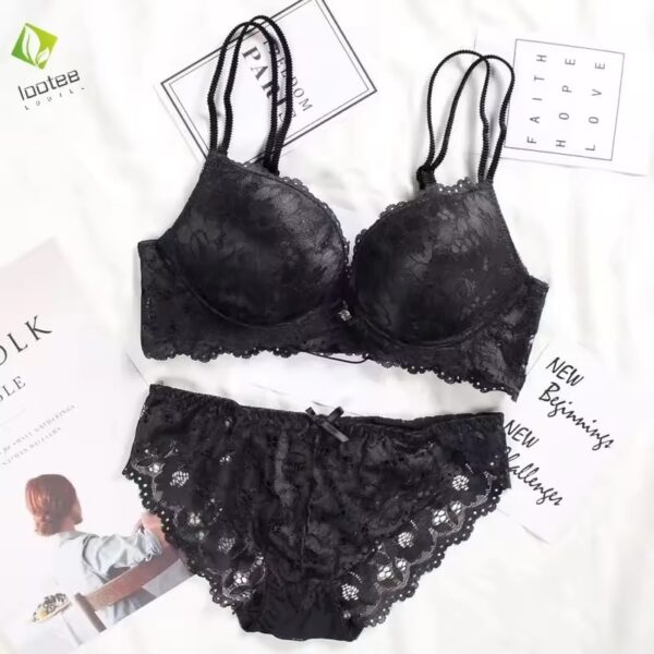 WU530  Transparente Panties And Bra Set - Image 7