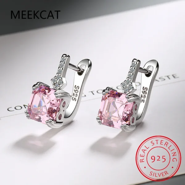 JW916 Sterling Silver Luxury Ear Buckles
