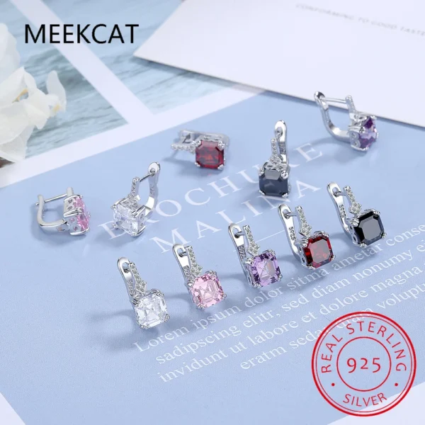 JW916 Sterling Silver Luxury Ear Buckles - Image 3