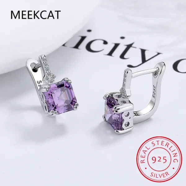 JW916 Sterling Silver Luxury Ear Buckles - Image 4