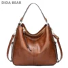 WB033 DIDABEAR Vintage Leather Shoulder Bags