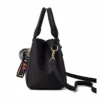 WB076- Popular Embroidery HandBag - Black