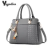 WB027 Fashion Tassel PU Leather Handbag