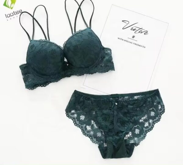 WU530  Transparente Panties And Bra Set - Image 8