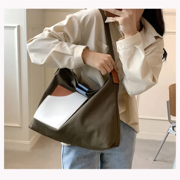 WB091-Casual Canvas Bag - Image 3