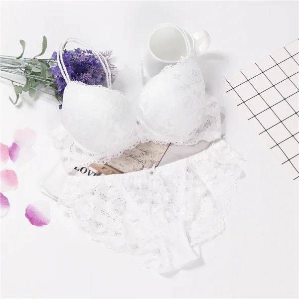 WU530  Transparente Panties And Bra Set - Image 4