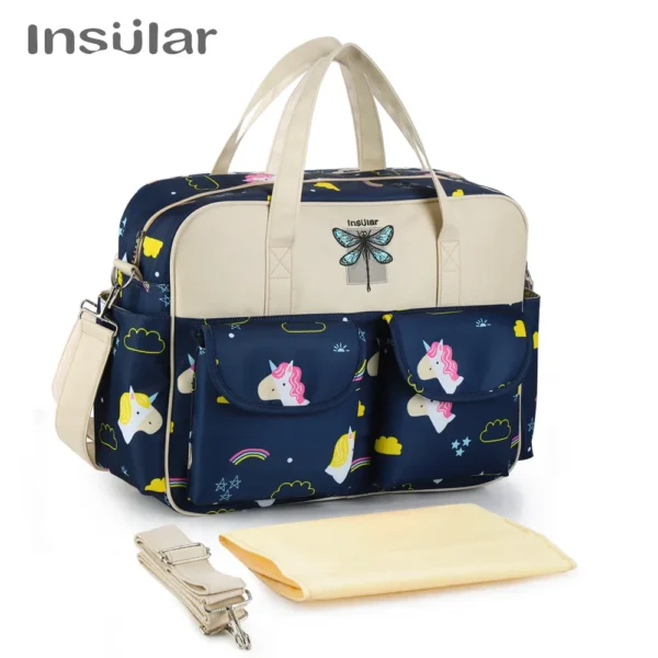 Mbaby018 - Baby Diaper Bags (Blue)