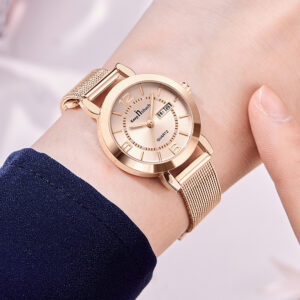 WW712 Korean Version Simple Mesh Belt Watch