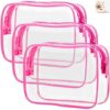 WB039 Transparent Waterproof Toiletry Storage Bag