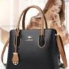 WB081- Urban Chic Tote Leather Bag