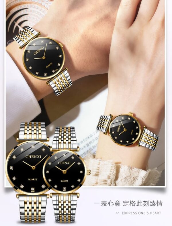 official authentic fashion watches for couple