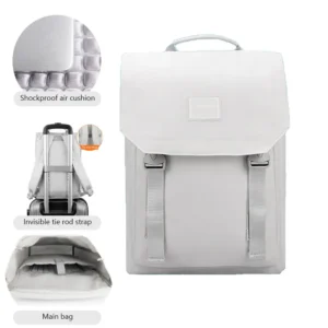 WB013- Trending Backpack (White)