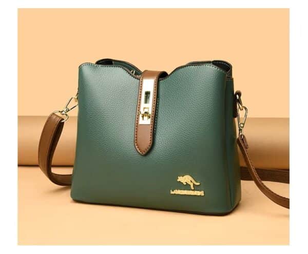 WB121-Leather Women’s Handbags - Image 8