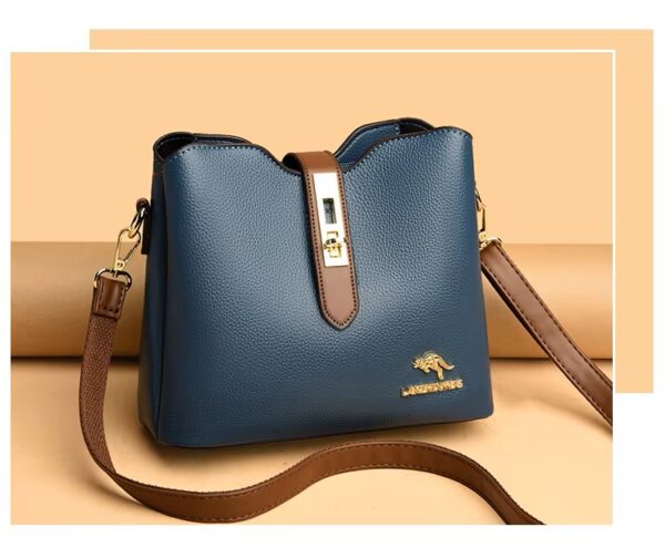 WB121-Leather Women’s Handbags - Image 9