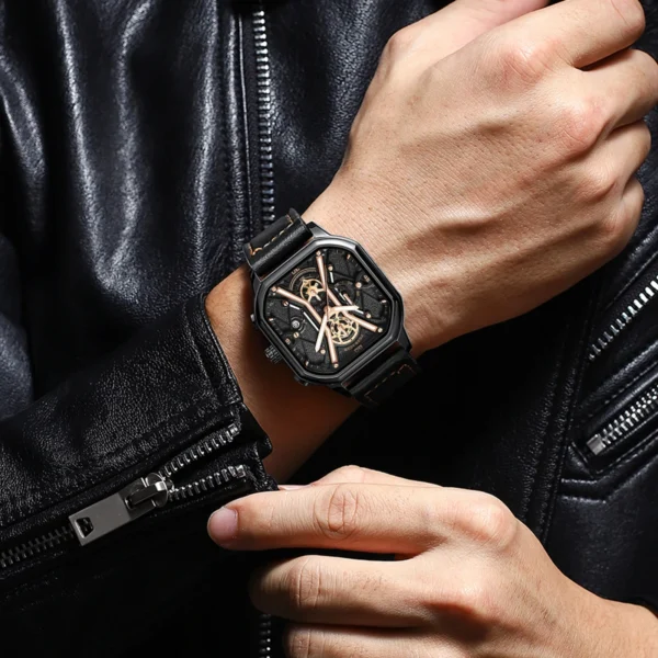 MW747 - POEDAGAR Fashion Men Luxury Wristwatches Chronograph Luminous - Image 7