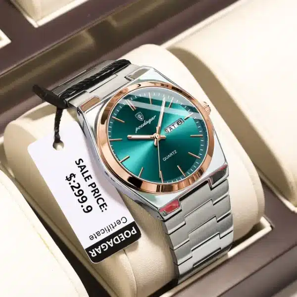 MW742 - POEDAGAR Luxury Watch For Man Waterproof Luminous Date Week