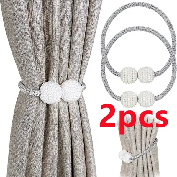 HE022 Pearl Magnetic Curtain Clip - Image 8