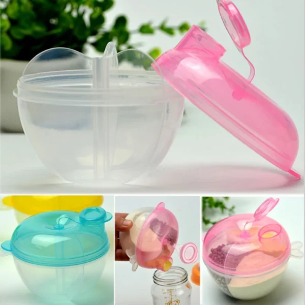 NB036 Baby Milk Powder Dispenser, BPA Free, 3 Compartments, Leak Free - Image 3