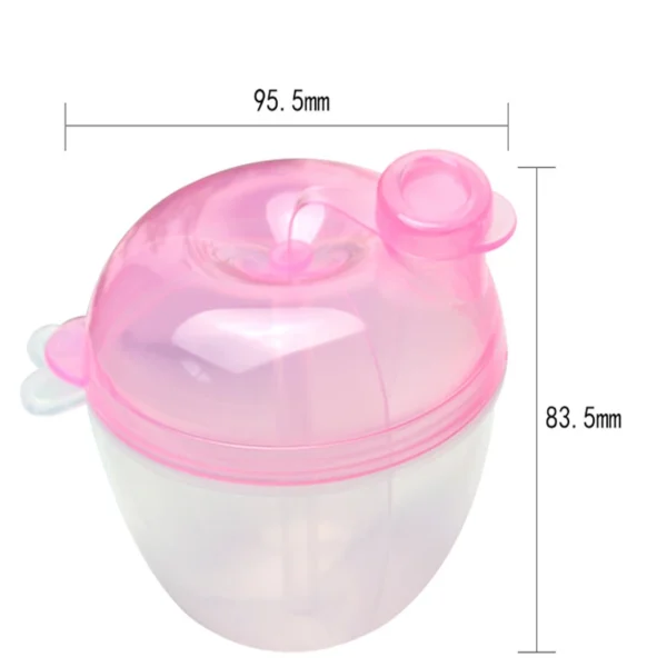 NB036 Baby Milk Powder Dispenser, BPA Free, 3 Compartments, Leak Free - Image 5