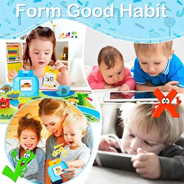 TY005 Early Educational Talking Flash Cards, Preschool Learning - Image 4
