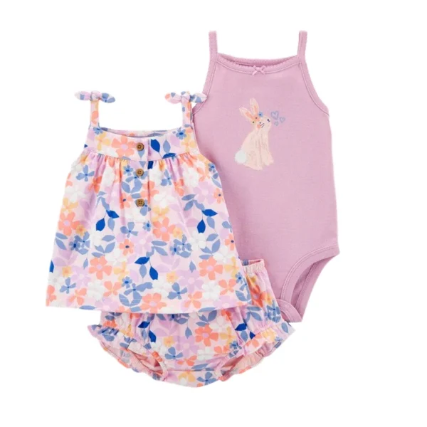 NB029 Summer Baby Girl Sets - Image 6