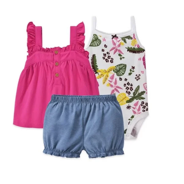 NB029 Summer Baby Girl Sets - Image 7