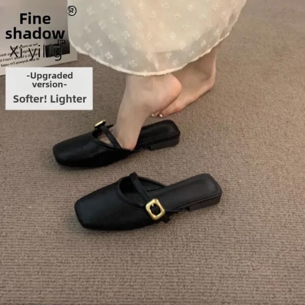WF112 Elegant Vintage Quarter Slippers Women's 2024 - Image 2