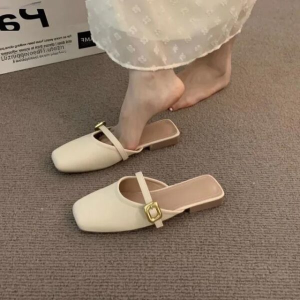 WF112 Elegant Vintage Quarter Slippers Women's 2024 - Image 4
