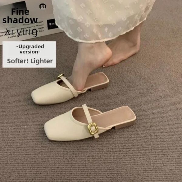 WF112 Elegant Vintage Quarter Slippers Women's 2024 - Image 5