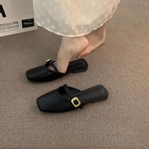 WF112 Elegant Vintage Quarter Slippers Women's 2024 - Image 6