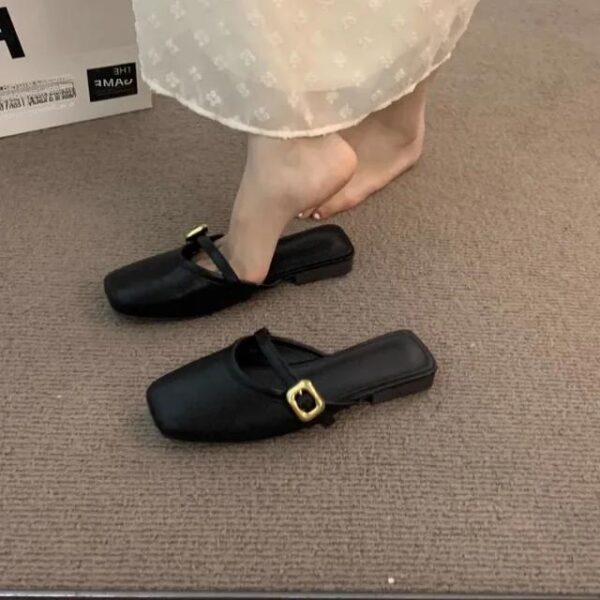 WF112 Elegant Vintage Quarter Slippers Women's 2024 - Image 10