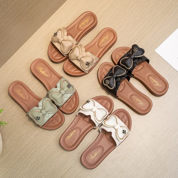 WF113 Comfortable Soft Cloud Slippers for Women Thick Platform - Image 3