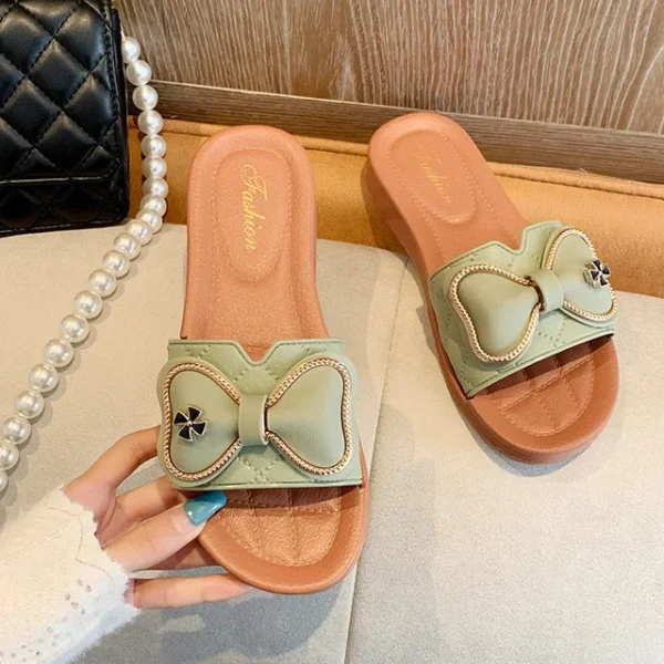 WF113 Comfortable Soft Cloud Slippers for Women Thick Platform - Image 8