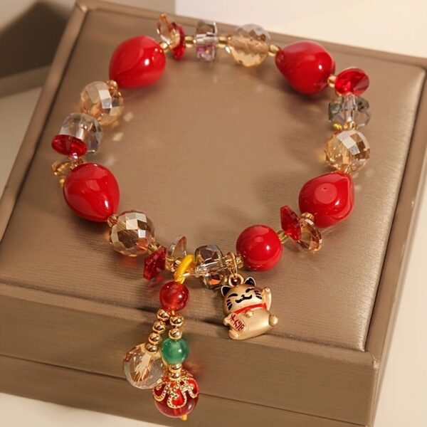 JW989 Cat Charm Bracelet - Image 6