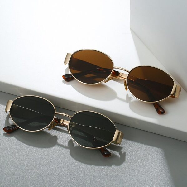 WSG616 Oval Frame Sunglasses - Image 15