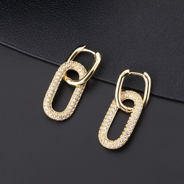 JW936 Gold Earrings - Image 4
