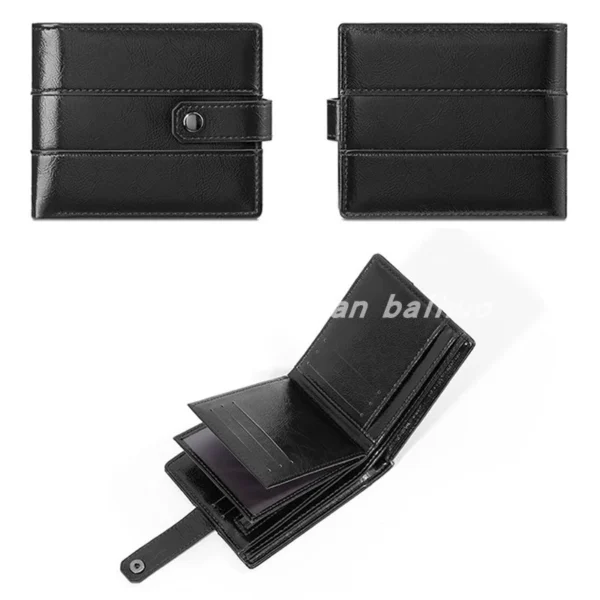 WB200 Retro Style Men's Wallet - Image 5