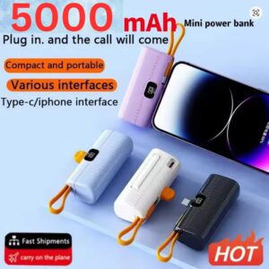 ET005 5000 (5K) mAh Mini Power Bank