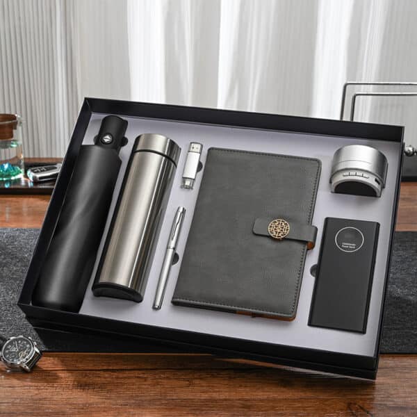 GT001 Umbrella Vacuum Flask A5 Notebook Pen - Image 4