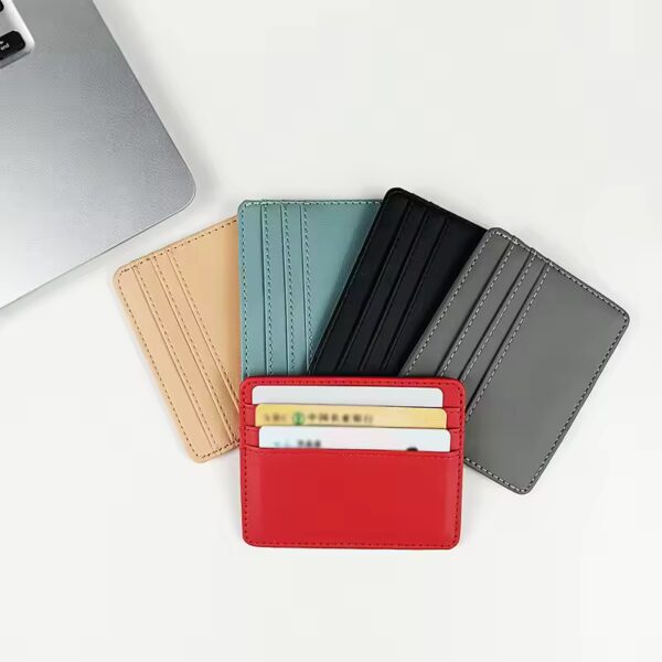 FA886 PU Leather ID Card Case