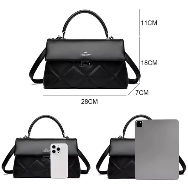WB212 Soft Leather Designer Bag - Image 2