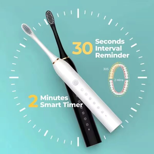 ET006 Sonic Electric Toothbrush IPX7 - Image 6