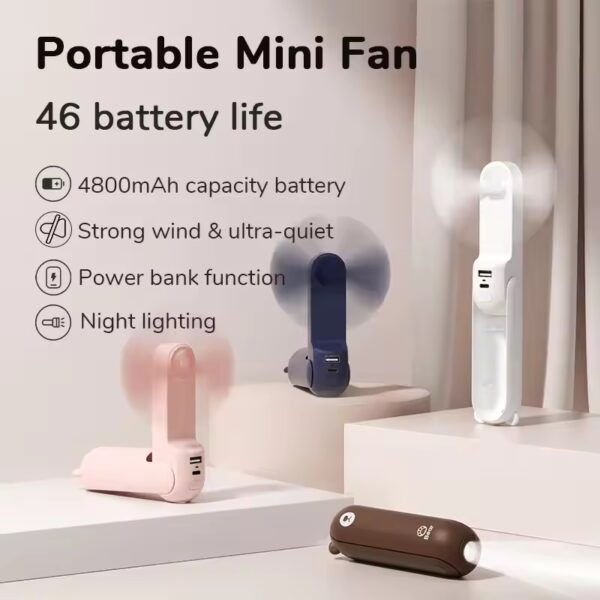 ET003 Portable Fan Mini Handheld - Image 2